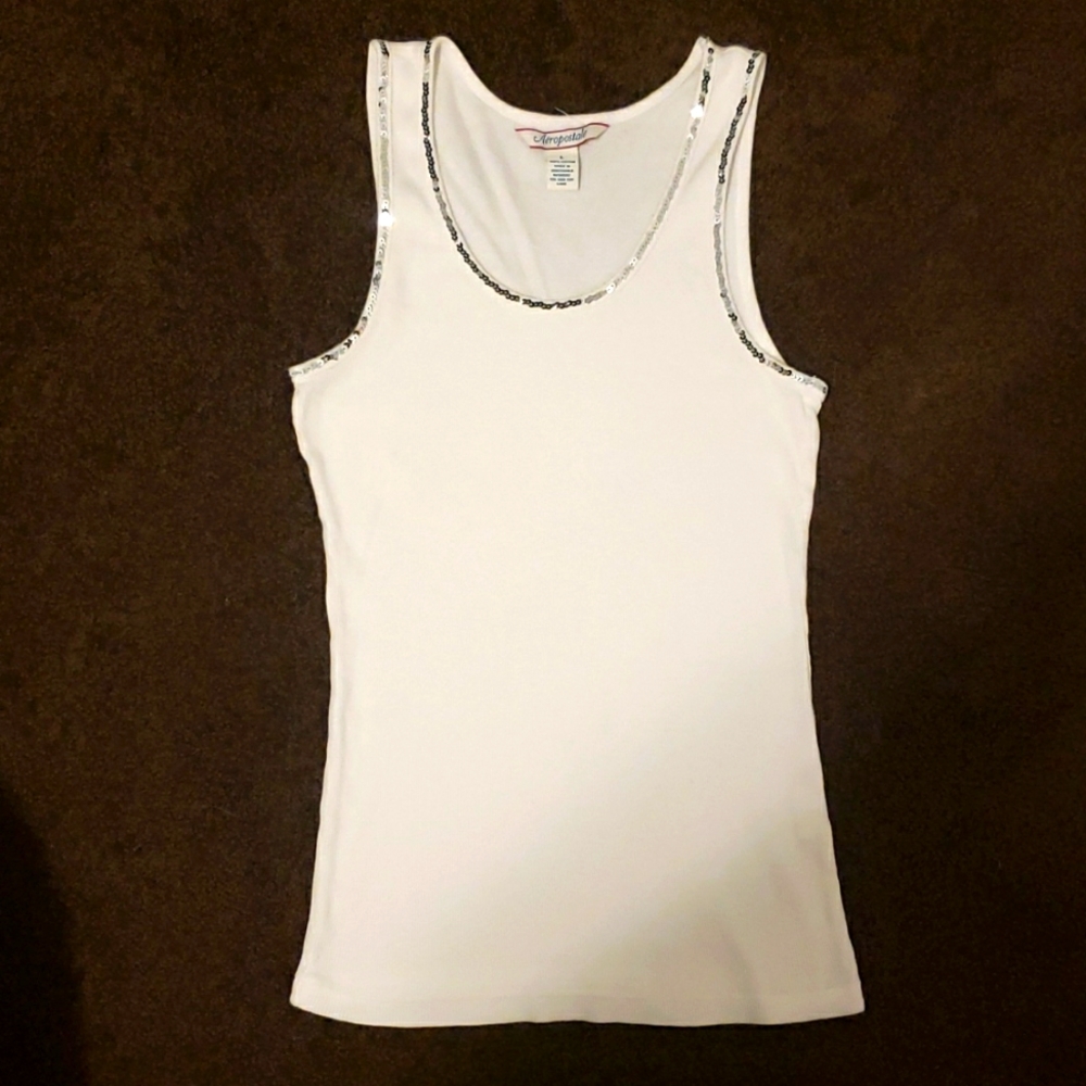 Aeropostale Sequin Tank Top